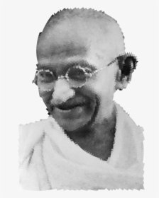 Mahatma Gandhi , Png Download - Eye For An Eye Gandhi, Transparent Png, Transparent PNG