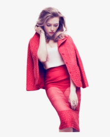 Scarlett Johansson Red Dress - Scarlett Johansson Transparent, HD Png Download, Transparent PNG