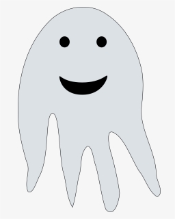 Ghost Happy Halloween Free Photo - Cartoon Soul, HD Png Download, Transparent PNG