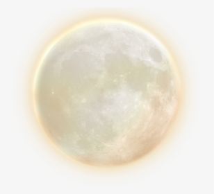 #ftestickers #sky #moon #full #luminous #glowing #yellow - Moon, HD Png Download, Transparent PNG