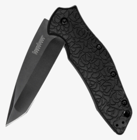 Black Kershaw Pocket Knife, HD Png Download, Transparent PNG