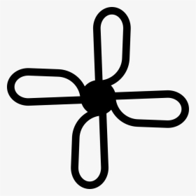 Ceiling Fan - Ceiling Fan Icon Free, HD Png Download, Transparent PNG