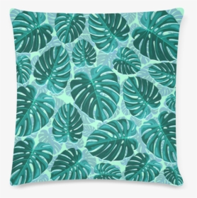 Tropical Leaf Monstera Plant Pattern Custom Zippered - Swiss Cheese Plant, HD Png Download, Transparent PNG