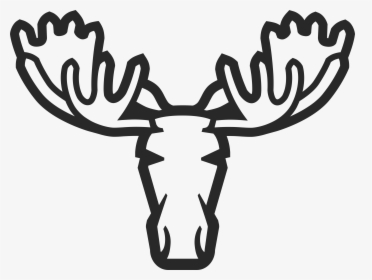 Transparent Moose Head Clipart - Bull Moose Tube Logo, HD Png Download, Transparent PNG