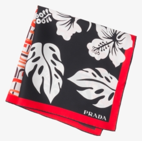 Double Match Hibiscus Printed 55 Silk Scarf - Cartoon, HD Png Download, Transparent PNG