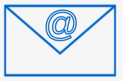 Blue,angle,symmetry - E Mail Clip Art Png, Transparent Png, Transparent PNG