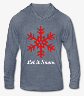 Let It Snow Snowflake Shirt, HD Png Download, Transparent PNG