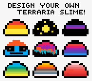 Corrupt Slime Terraria Pixel Art, HD Png Download, Transparent PNG