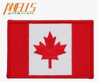Crafts Red Maple Leaf Leaves Iron On Sew Embroidered - Canadian Flag, HD Png Download, Transparent PNG