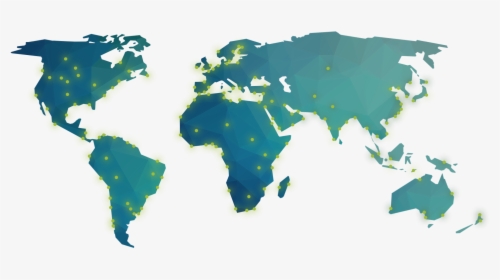Expertos En Transporte Marítimo - World Map Plain Us, HD Png Download, Transparent PNG