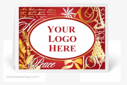Custom Holiday Logo Card - Christmas Card, HD Png Download, Transparent PNG