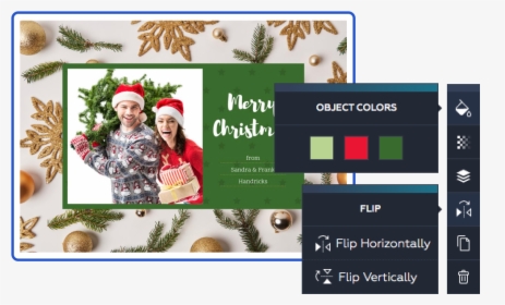 Christmas Card Examples - Kreator Kartek Świątecznych Online, HD Png Download, Transparent PNG
