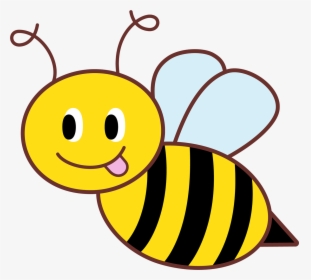 Transparent Background Bee Clipart, HD Png Download, Transparent PNG