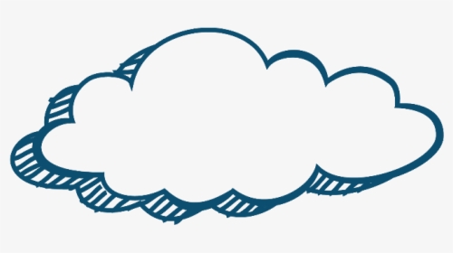 #ftestickers #cloud #doodle #sketch #doodleart #cute, HD Png Download, Transparent PNG