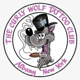 Curly Wolf Tattoo Club, HD Png Download, Transparent PNG