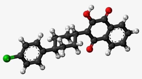 Atovaquone Molecule Ball - Molecule, HD Png Download, Transparent PNG