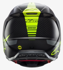 Rear Helmet Supertech S M10 - Alpinestars Supertech M10 Drawing, HD Png Download, Transparent PNG