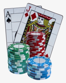 Cards And Chips - Poker, HD Png Download, Transparent PNG