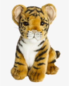 Baby Tiger Is Ready To Pounce His Way Into Your Little - Animal Doll Png, Transparent Png, Transparent PNG