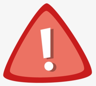 Exclamation Point In Red Triangle - Triangle, HD Png Download, Transparent PNG