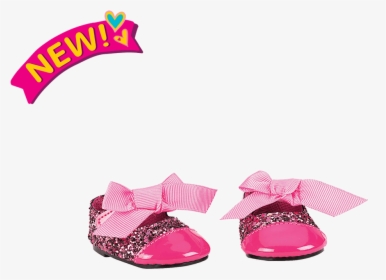 Glittering Fuchsia Fashion Shoes For 18-inch Dolls - Our Generation Boy Doll Clothes, HD Png Download, Transparent PNG