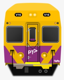Sydney Trains V Set In The Purple Ptv Livery Front - Sydney Trains V Set, HD Png Download, Transparent PNG