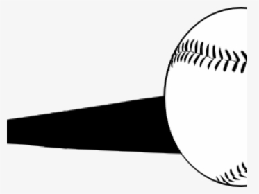 Transparent Baseball Bat And Ball Png - Clip Art Transparent Baseball, Png Download, Transparent PNG