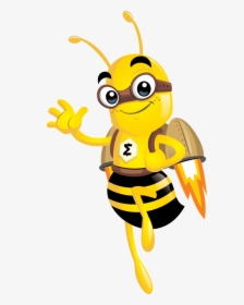 Bumblebee Clipart Smart Bee - Bee Smart, HD Png Download, Transparent PNG