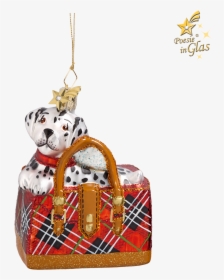 Tartan Handbag With Dalmatian - Handbag, HD Png Download, Transparent PNG