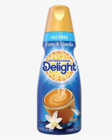 Fat Free French Vanilla Coffee Creamer - Sugar Free Coffee Creamer, HD Png Download, Transparent PNG
