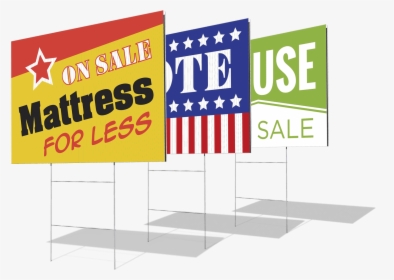 An Image Of Our Coroplast Yard Sign Printing - Coroplast Yard Sign, HD Png Download, Transparent PNG