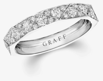 A Laurence Graff Signature Diamond Ring In White Gold, HD Png Download, Transparent PNG