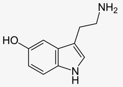 Serotonin Molecule, HD Png Download, Transparent PNG