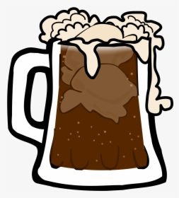 Root Beer Float - Cartoon Root Beer Float, HD Png Download, Transparent PNG