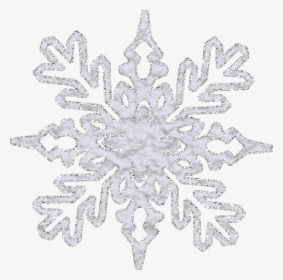 Gray White Snowflake Png Transparent - Portable Network Graphics, Png Download, Transparent PNG