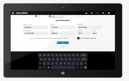 Microsoft Surface Checkout - Personal Computer, HD Png Download, Transparent PNG