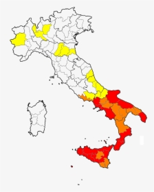 Italy Crime Rate Map, HD Png Download, Transparent PNG