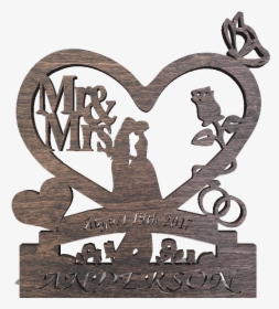 Wooden Wedding Sign Printable Scroll Saw Pattern The - Wedding Scroll Saw Patterns, HD Png Download, Transparent PNG