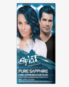 Pure Sapphire Splat Hair Dye, HD Png Download, Transparent PNG
