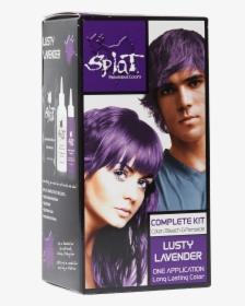 Purple Splat Hair Color, HD Png Download, Transparent PNG