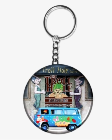 Hbkc-035 2inch Round Bottle Opener - Keychain, HD Png Download, Transparent PNG