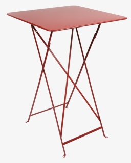 Fermob Bistro Table And Chairs Innovative Bar By Studio - Mesa Roja Terraza, HD Png Download, Transparent PNG