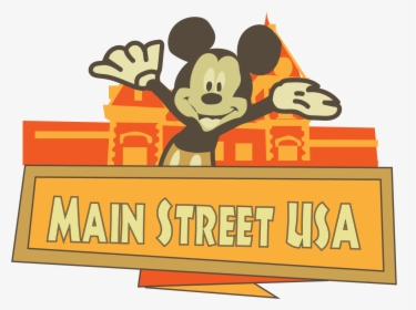 Mainstreet Disneyland Clipart, HD Png Download, Transparent PNG