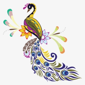 Drawing Peacock, HD Png Download, Transparent PNG