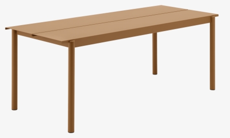 30915 Linear Table Buorange 200x75cm 1545224337 - Muuto Linear Steel Table, HD Png Download, Transparent PNG