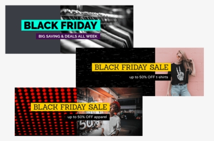 Black Friday Header Templates - Flyer, HD Png Download, Transparent PNG