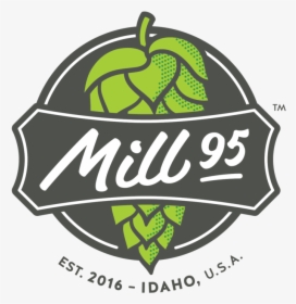 Mill95 Logo Seal-full - Mill 95 Hops, HD Png Download, Transparent PNG