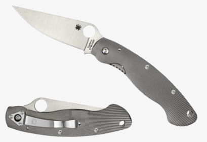 Spyderco Ti Military, HD Png Download, Transparent PNG