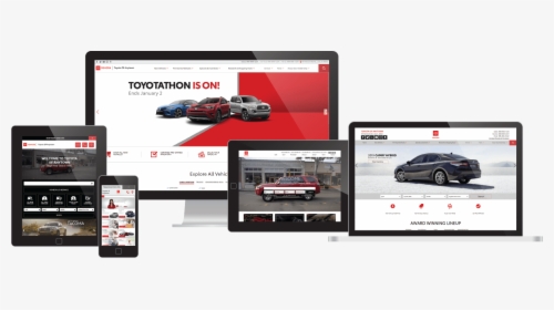 Toyota Websites On Device Screens - Pc Game, HD Png Download, Transparent PNG