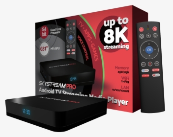 Skystream Pro 8k Streaming Media Player   Class - Skystream, HD Png Download, Transparent PNG